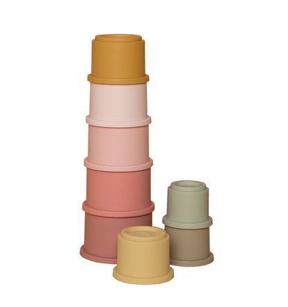 Cubos apilables Rosas