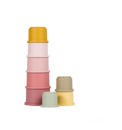 Cubos apilables Rosas