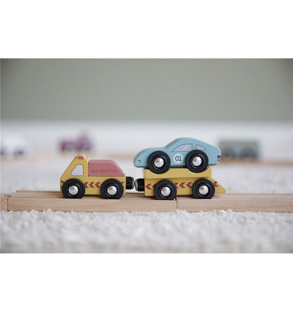 9 vehículos de madera