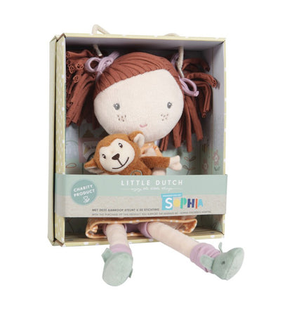 Sophia, boneca de pano