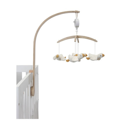 Oca móbile musical de madeira