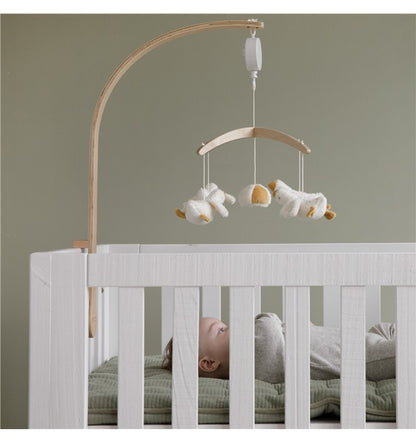 Oca móbile musical de madeira