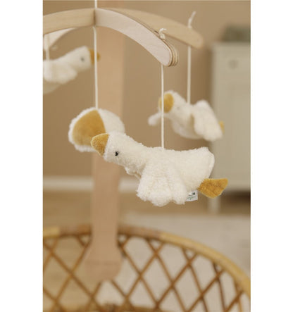 Oca móbile musical de madeira