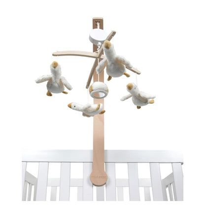 Oca móbile musical de madeira