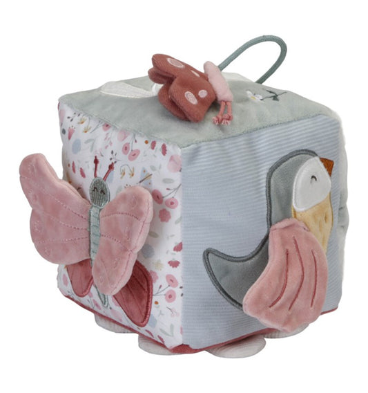 Flowers and Butterflies Activity Cube