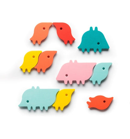 Puzzle para la bañera Desfile Animal