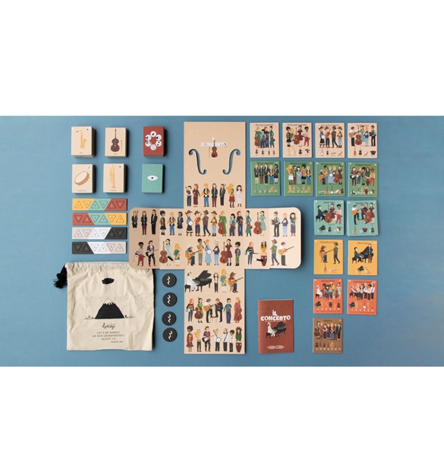 Londji - Il Concerto, Juego de memoria y concentración