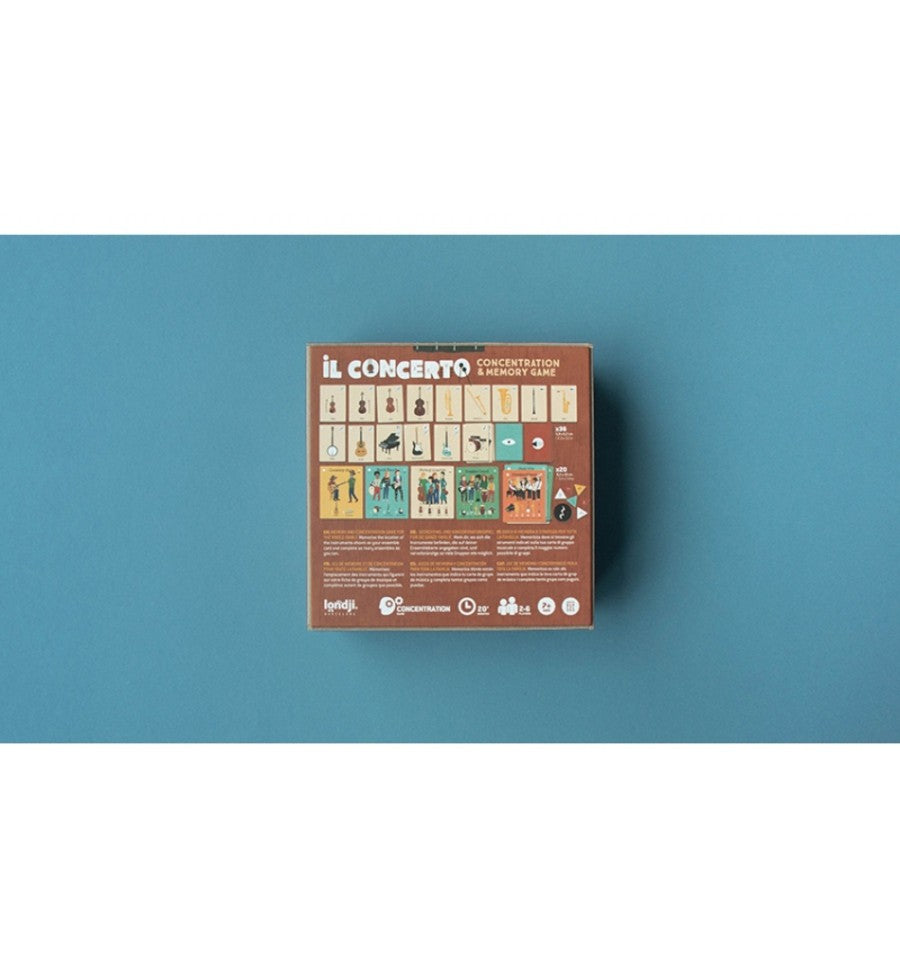 Londji - Il Concerto, Juego de memoria y concentración