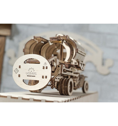Tanker Truck, 3D wooden kit