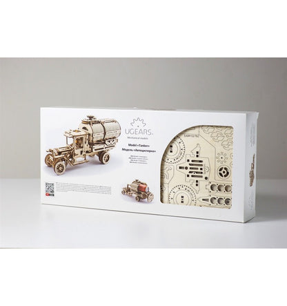 Tanker Truck, 3D wooden kit