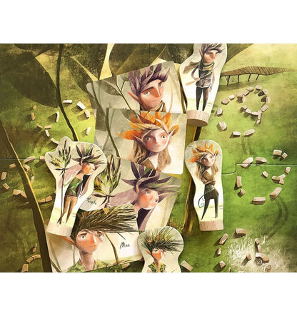 Under the leaves, juego de mesa