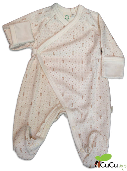 Wooly Organic - Eco-friendly baby pajamas - Ecru