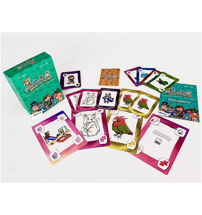 Más Mascotas, juego de cartas