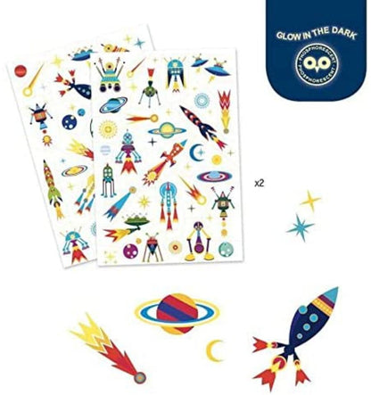 Tatuajes calcomanías Space Oddity