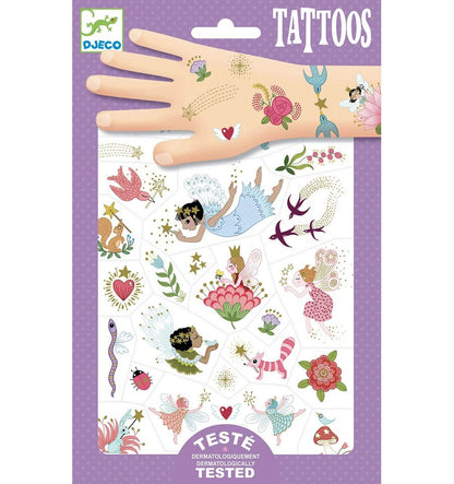 Adesivos de tatuagem do mundo mágico