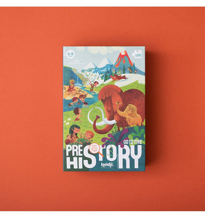 Go to the prehistory, Puzzle historia de 100 piezas
