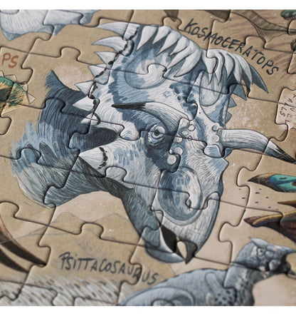 Dinos Explorer, quebra-cabeça de atividades com 350 peças