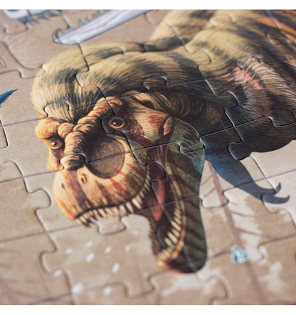 Dinos Explorer, quebra-cabeça de atividades com 350 peças