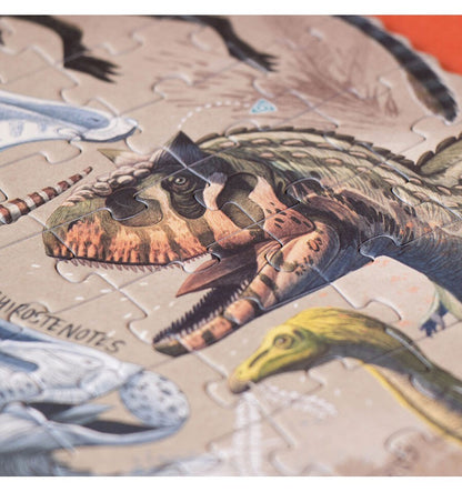 Dinos Explorer, quebra-cabeça de atividades com 350 peças