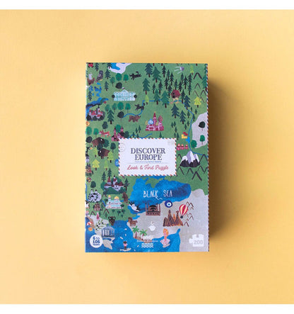 Discover Europe, Puzzle observación de 200 piezas
