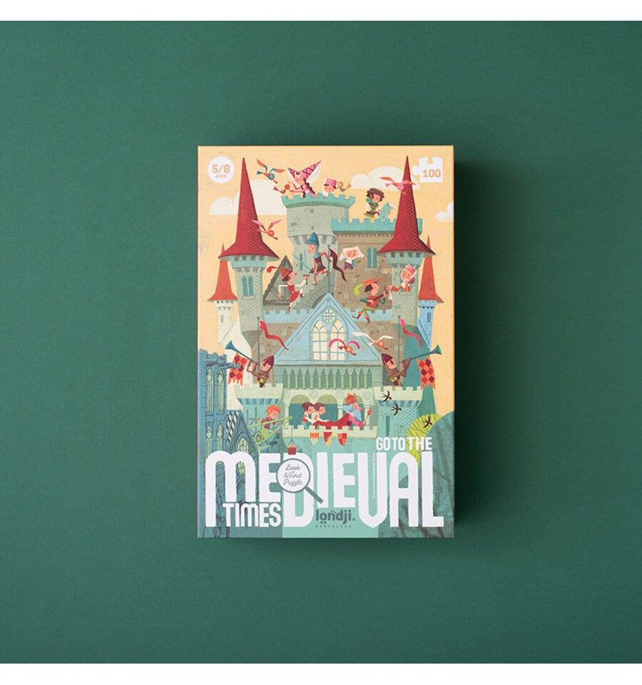 Vá para Medieval Times, quebra-cabeça de história de 100 peças