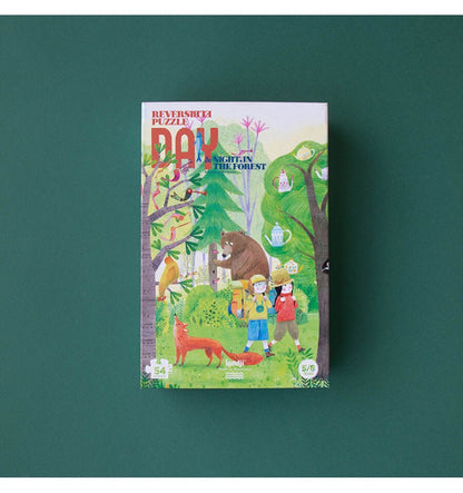Night & Day In the Forest, Puzzle reversible de 54 piezas