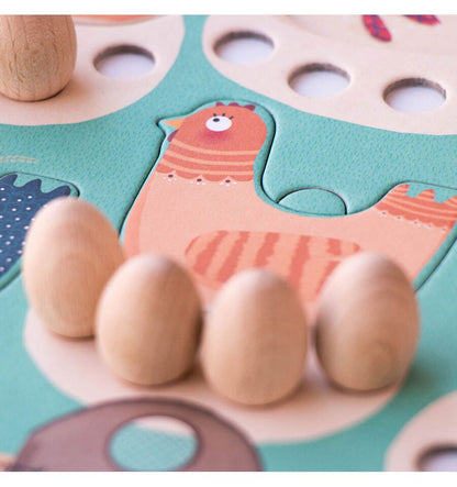 Cluck, Cluck! The Fox! Cooperative board game