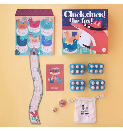 Cluck, Cluck! The Fox! Cooperative board game