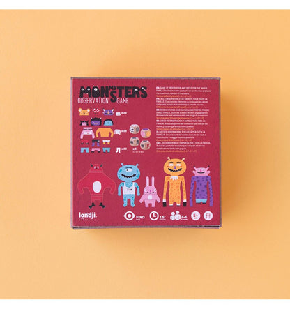 Meus Monstros, jogo de observação