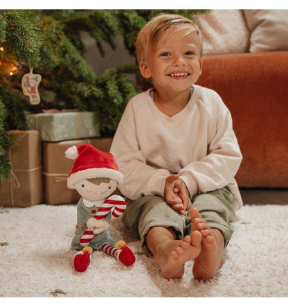 Elfo Jim, muñeco de trapo especial navidad