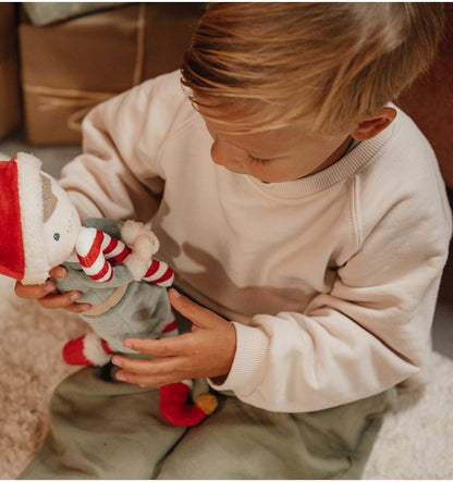 Elfo Jim, muñeco de trapo especial navidad