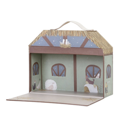 Nascimento de madeira