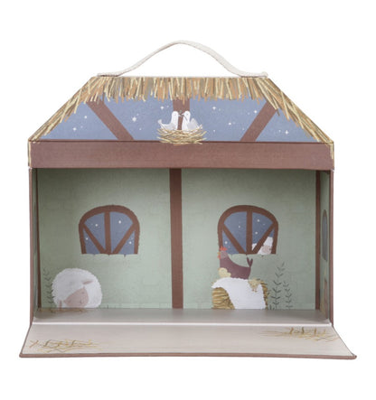 Nascimento de madeira