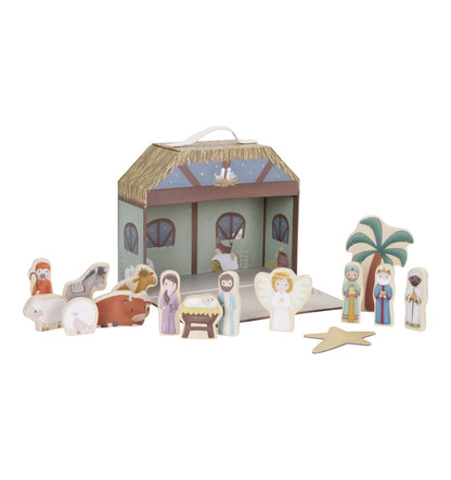 Nascimento de madeira