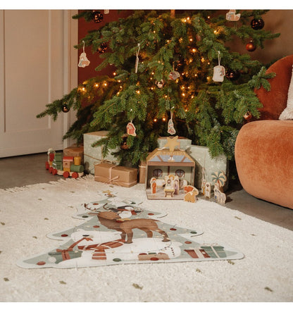 Nascimento de madeira