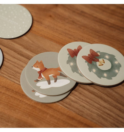 Memo de madera especial navidad