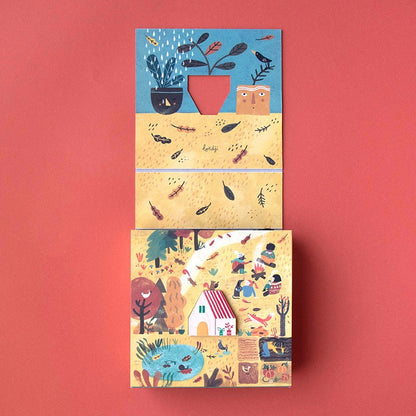 A home for nature, 4-layer puzzle