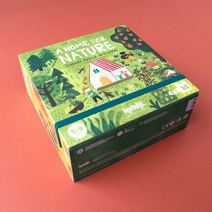 A home for nature, 4-layer puzzle