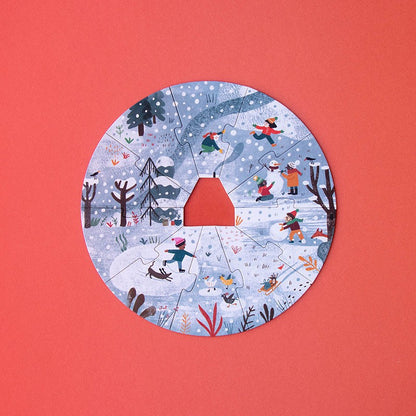 A home for nature, 4-layer puzzle