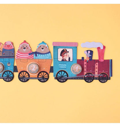 My little train, 3 Puzzles de 10 piezas
