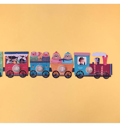 My little train, 3 Puzzles de 10 piezas