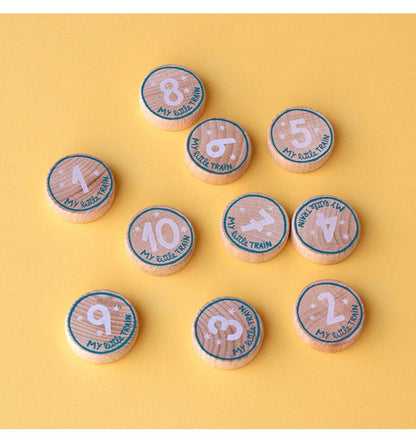 My little train, 3 Puzzles de 10 piezas