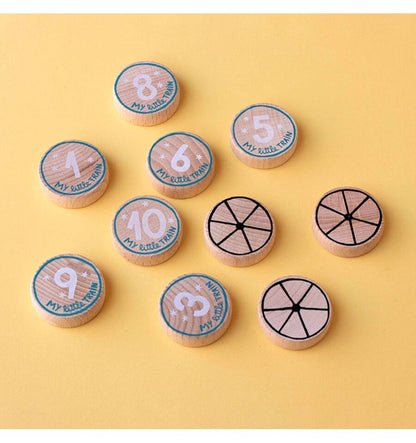 My little train, 3 Puzzles de 10 piezas