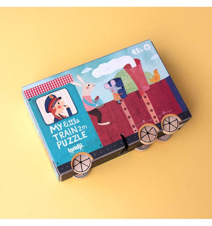 My little train, 3 Puzzles de 10 piezas