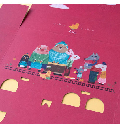 My little train, 3 Puzzles de 10 piezas