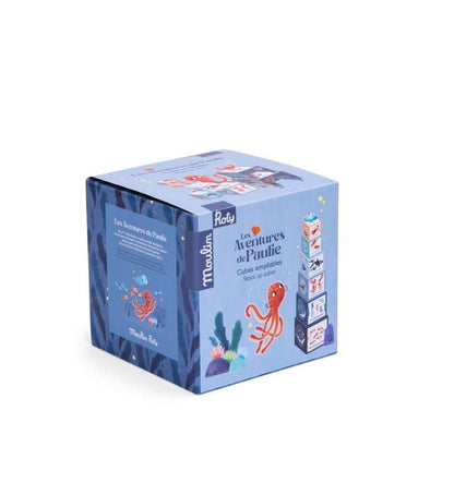 Cubos apilables - Las aventuras de Paulie