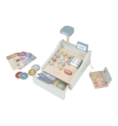 Caja registradora con escáner