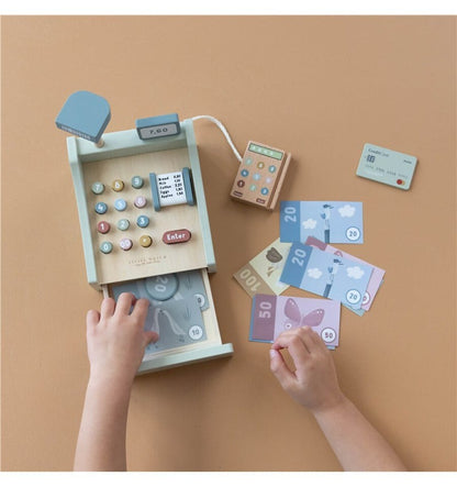 Caja registradora con escáner