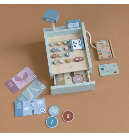 Caja registradora con escáner