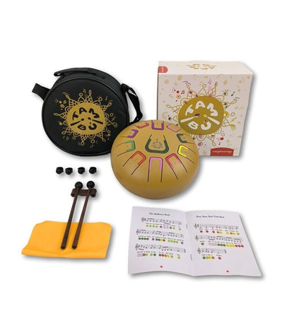 Tambú, Golden Stars Tongue Drum (Golden), instrumento musical